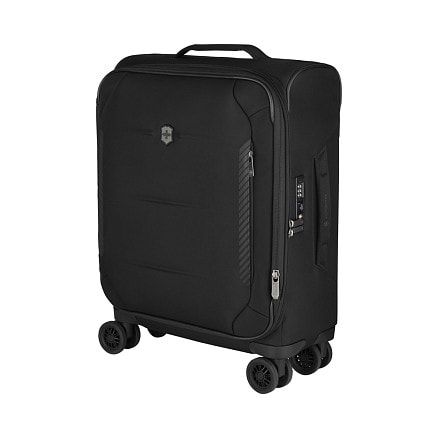 Чемодан VICTORINOX Crosslight, чёрный, RPET полиэстер, 40x20x55 см, 37 л