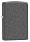 Зажигалка ZIPPO Classic с покрытием Iron Stone™, латунь/сталь, серая, матовая, 38x13x57 мм_СЕРЫЙ