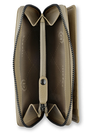 Кошелёк женский BUGATTI Elsa, с защитой RFID, песочного