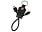 Кабель-брелок USB-MicroUSB Pelle, черный_ЧЕРНЫЙ