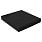 Подарочная коробка, размер 28,5х26,5х4 см, Solution Prestige Linen с магнитным клапаном, черная, с черным ложементом_ЧЕРНЫЙ, БУМАГА ПОД ЛЁН
