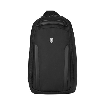 Рюкзак на одно плечо VICTORINOX Altmont Professional Tablet Sling, чёрный, полиэфирная ткань, 24x10x39 см, 8 л