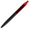 Ручка шариковая Prodir QS01 PRT-P Soft Touch, черная с красным small_img_4