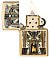 Зажигалка ZIPPO Art Deco Flame с покрытием High Polish Brass, латунь/сталь, золотистая, 38x13x57мм small_img_3