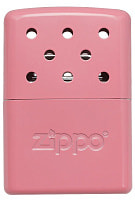 Каталитическая грелка ZIPPO, алюминий с покрытием Pink, розовая, матовая, на 6 ч, 51x15x74 мм