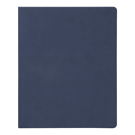 Еженедельник Urban Latte Soft Touch A4, синий, недатированный, в полугибкой обложке
