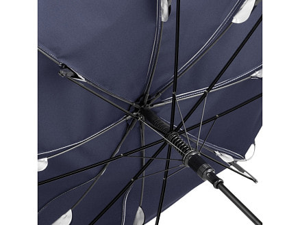 Зонт 7119 AC regular umbrella FARE® Collection silver/black