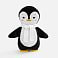 Мягкая игрушка Beastie Toys, пингвиненок с белым шарфом small_img_1
