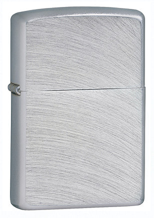 Зажигалка ZIPPO Classic с покрытием Chrome Arch, латунь/сталь, серебристая, матовая, 38x13x57 мм