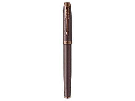 Перьевая ручка Parker IM Monochrome Brown, перо:F, цвет чернил: Black, в подарочной упаковке.