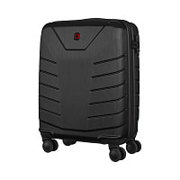 Чемодан WENGER Pegasus, чёрный, поликарбонат+АБС-пластик, малый, 40х54х20 см, 39 л