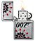 Зажигалка ZIPPO James Bond™ с покрытием Brushed Chrome, латунь/сталь, серебристая, 38x13x57 мм small_img_3
