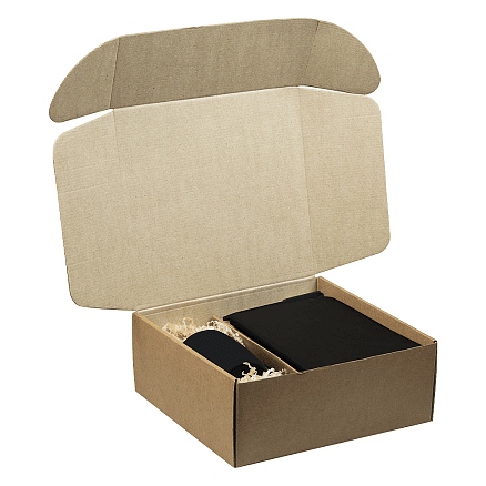 Набор подарочный Solution Prestige Trio ( ежедневник Flexy Latte Soft Touch Black Edition Color, кружка Casa Grande Lupin Soft, ручка Zorro), черный с черный