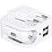 Адаптер с двумя USB-портами для зарядки от сети и от прикуривателя