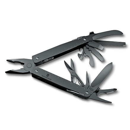 Мультитул VICTORINOX SwissTool MXBS, 115 мм, 26 функций, чёрный, в нейлоновом чехле