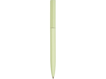 Шариковая металлическая ручка Minimalist софт-тач, оливковый