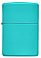 Зажигалка ZIPPO Classic с покрытием Flat Turquoise, латунь/сталь, бирюзовая, глянцевая, 38x13x57 мм small_img_2
