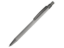Ручка шариковая Stone Soft Touch Requis, металлическая, софт тач темно-серая