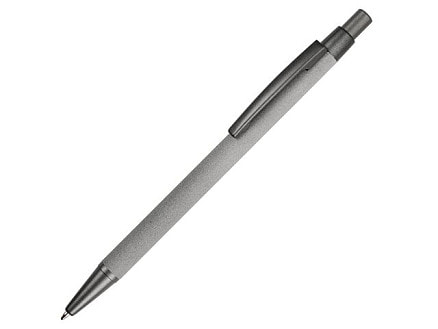 Ручка шариковая Stone Soft Touch Requis, металлическая, софт тач темно-серая