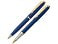 Набор: шариковая ручка и ручка-роллер PEN & PEN. Pierre Cardin, синий/серебристый/золотистый small_img_1