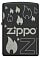 Зажигалка ZIPPO Classic с покрытием Black Matte, латунь/сталь, черная, матовая, 38x13x57 мм small_img_2