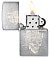 Зажигалка ZIPPO Skull Castle Design с покрытием Brushed Chrome, латунь/сталь, серебристая, 38x13x57 мм small_img_3