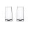 Хрустальный бокал для игристого вина на магните Trebonn SplitGlass, 2 шт, 320 мл_ЧЕРНЫЙ